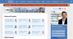 Desktop Screenshot of catholicculture.org